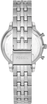 Fossil Neutra Chronograph Silver Dial Silver Steel Strap Watch for Women - ES5217 Buy Now By Fossil