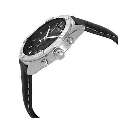 Tissot PR 100 Sport Quartz Chronograph Black Dial Black Leather Strap Watch For Men - T101.617.16.051.00 Buy Now By Tissot