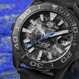 Tag Heuer Aquaracer Calibre 5 Black Nylon Strap Carbon Dial Watch for Men - WBD218C.FC6447 Buy Now By Tag Heuer