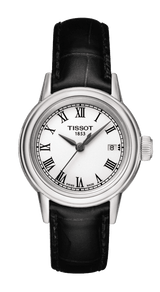 Tissot T Classic Carson White Dial Brown Leather Strap Watch For Women - T085.210.16.013.00 Buy Now By Tissot