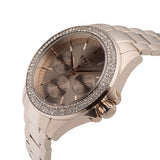 Hugo Boss Premiere Rose Gold Dial Rose Gold Steel Strap Watch for Women - 1502443