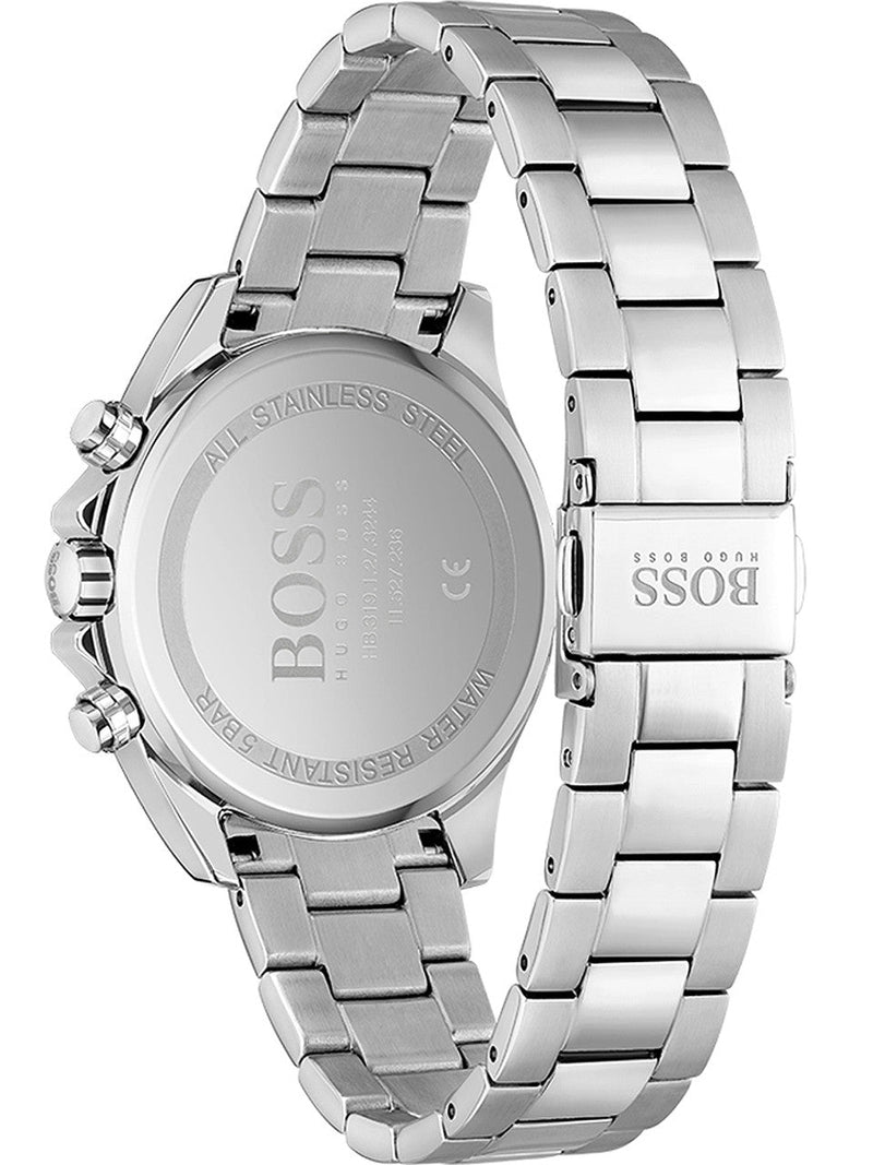 Hugo Boss Novia Chronograph Silver Dial Silver Steel Strap Watch for Women - 1502616 Buy Now By Hugo Boss