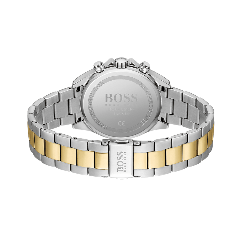 Hugo Boss Novia Gold Dial Two Tone Steel Strap Watch for Women - 1502618 Buy Now By Hugo Boss