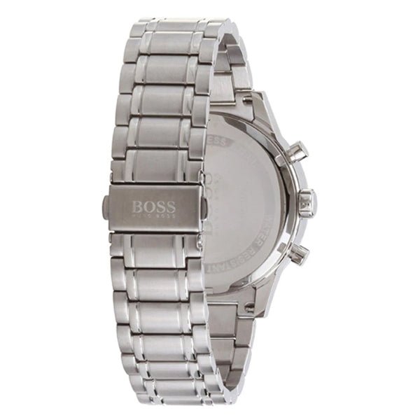 Hugo Boss Aeroliner Blue Dial Silver Steel Strap Watch for Men - 1513183 Buy Now By Hugo Boss