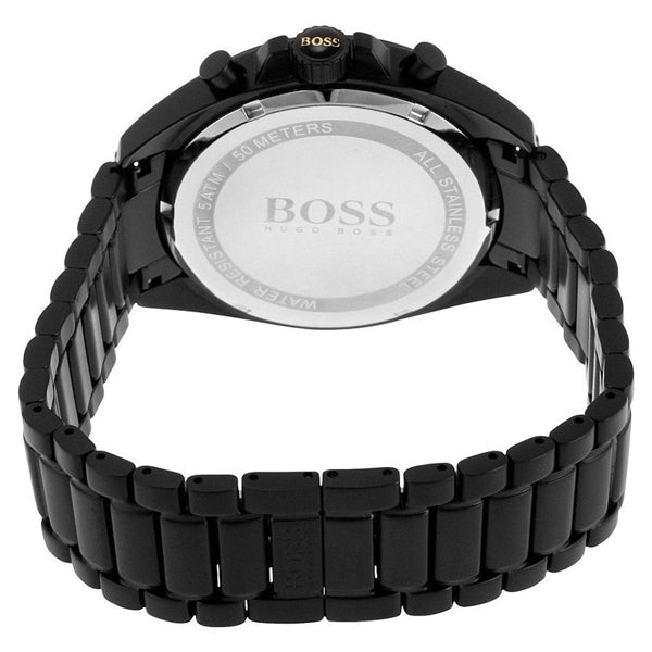 Hugo Boss Driver Black Dial Black Steel Strap Watch for Men - 1513277 Buy Now By Hugo Boss