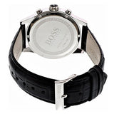 Hugo Boss Jet Silver Dial Black Leather Strap Watch for Men - 1513282 Buy Now By Hugo Boss