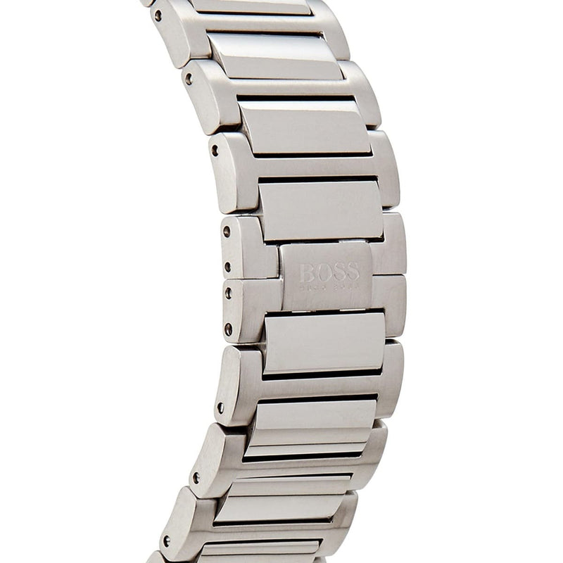 Hugo Boss Supernova Chronograph Black Dial Silver Steel Strap Watch for Men - 1513359 Buy Now By Hugo Boss