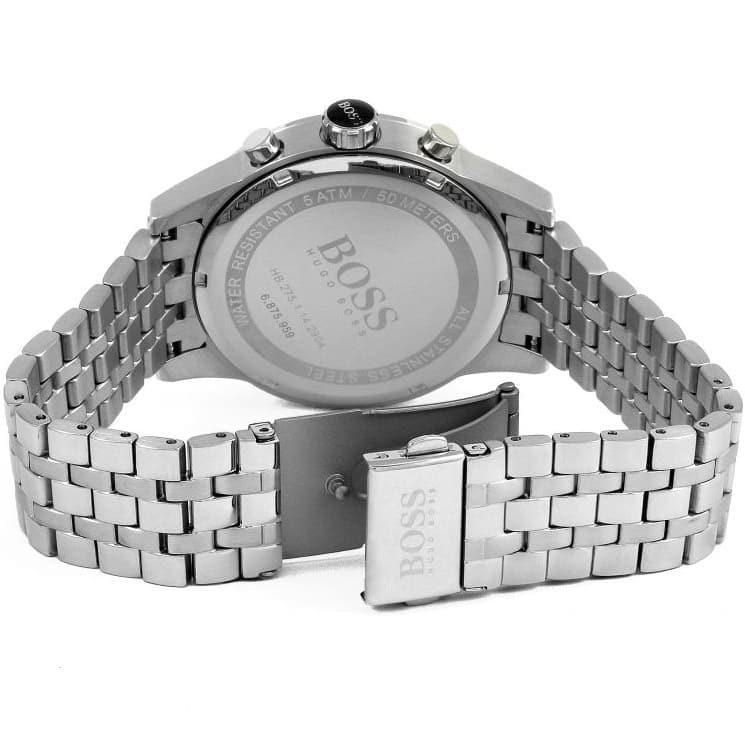 Hugo Boss Jet Blue Dial Silver Steel Strap Watch for Men - 1513384 Buy Now By Hugo Boss