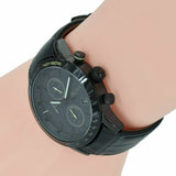 Hugo Boss Rafale Chronograph Black Dial Black Leather Strap Watch For Men - 1513389 Buy Now By Hugo Boss