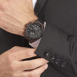 Hugo Boss Navigator Black Dial Black Leather Strap Watch for Men - 1513497 Buy Now By Hugo Boss