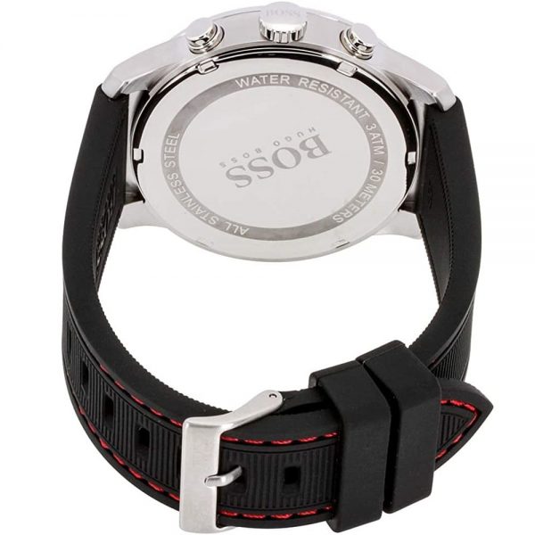Hugo Boss Professional Black Dial Black Silicone Strap Watch for Men - 1513525 Buy Now By Hugo Boss