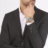 Hugo Boss Companion Chronograph Grey Dial Silver Mesh Bracelet Watch For Men - 1513549 Buy Now By Hugo Boss
