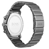 Hugo Boss Rafale Competitive Sport Chronograph Silver Dial Silver Steel Strap Watch for Men - 1513511