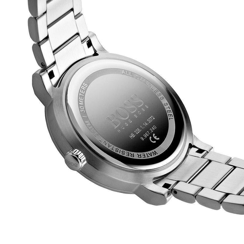 Hugo Boss Oxygen Grey Dial Silver Steel Strap Watch for Men - 1513596 Buy Now By Hugo Boss