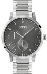 Hugo Boss Oxygen Grey Dial Silver Steel Strap Watch for Men - 1513596 Buy Now By Hugo Boss