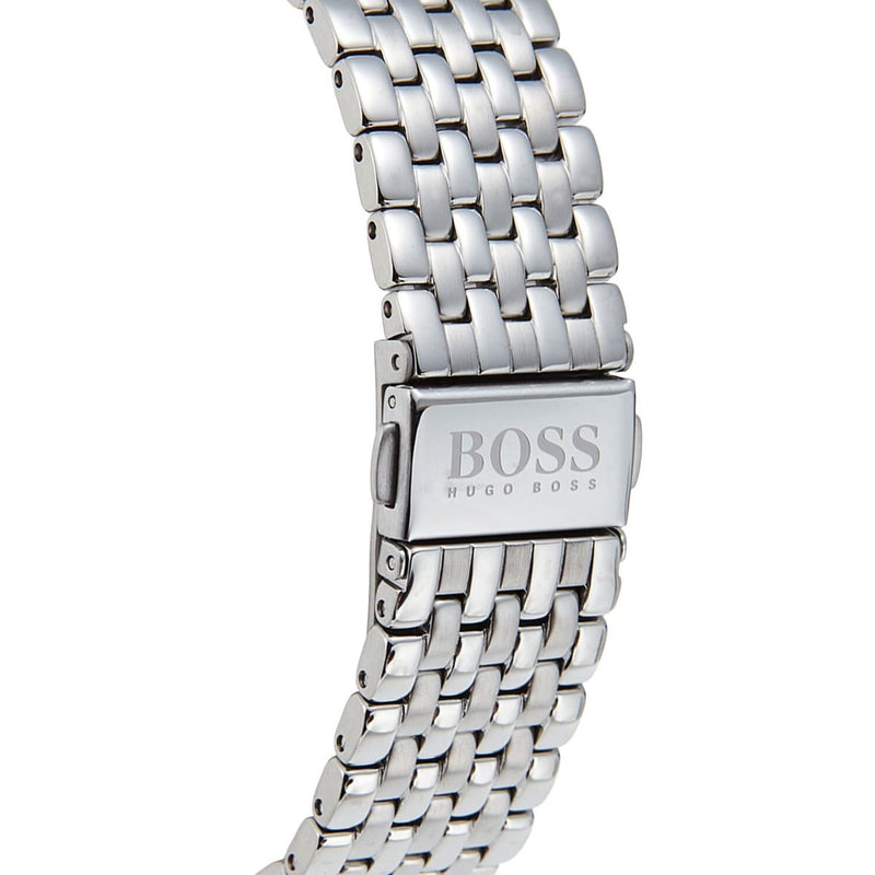 Shop Hugo Boss Companion Blue Dial Silver Steel Strap Watch for Men - 1513653 in USA