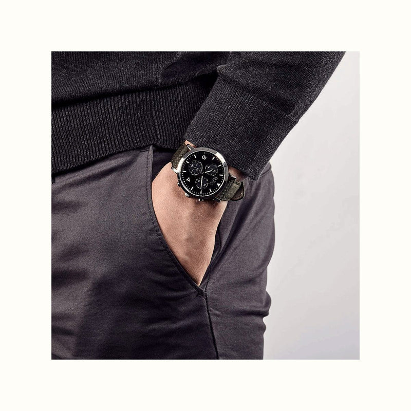 Hugo Boss Vesada Grey Dial Green Nylon Strap Watch for Men - 1513692 Buy Now By Hugo Boss