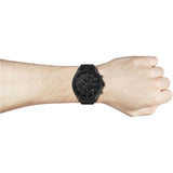 Shop Hugo Boss Velocity Black Dial Black Rubber Strap Watch for Men - 1513720 in USA