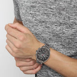 Hugo Boss Distinct Grey Dial Gren Steel Strap Watch for Men - 1513858 Buy Now By Hugo Boss
