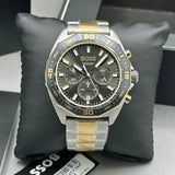 Hugo Boss Energy Chronograph Grey Dial Two Tone Steel Strap Watch For Men - 1513974 Buy Now By Hugo Boss