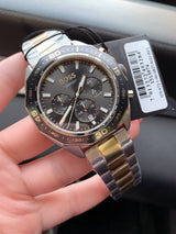 Hugo Boss Energy Chronograph Black Dial Silver Steel Strap Watch For Men - 1513971 Buy Now By Hugo Boss