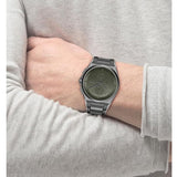 Hugo Boss Steer Chronograph Grey Dial Grey Steel Strap Watch For Men - 1514045