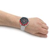 Hugo Boss Troper Chronograph Black Dial Silver Steel Strap Watch For Men - 1514108 Buy Now By Hugo Boss