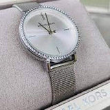 Michael Kors Darci Quartz Silver Dial Silver Mesh Strap Watch for Women - MK7123 Buy Now By Michael Kors