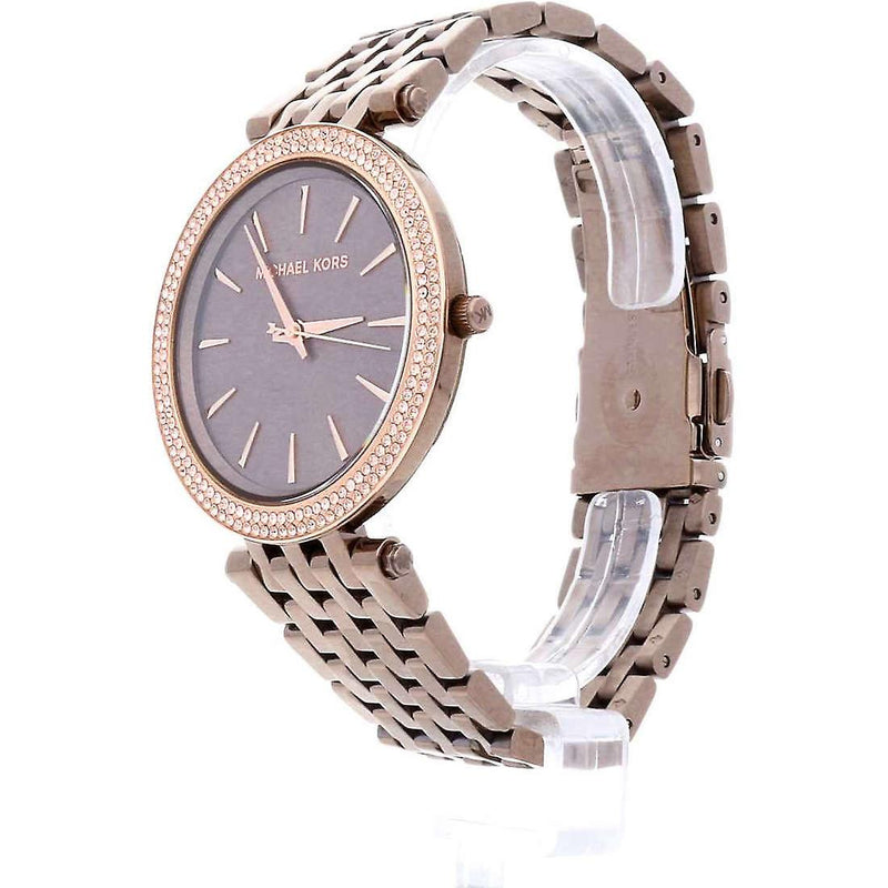 Michael Kors Darci Quartz Brown Dial Brown Steel Strap Watch For Women - MK3416 Buy Now By Michael Kors