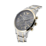 Emporio Armani Renato Chronograph Quartz Silver Dial Two Tone Steel Strap Watch For Men - AR11076 Buy Now By Emporio Armani