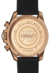 Tissot V8 Quartz Chronograph White Dial Black Rubber Strap Watch For Men - T106.417.36.031.00 Buy Now By Tissot