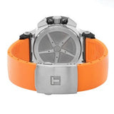 Tissot T Race Chronograph Black Dial Orange Rubber Strap Watch for Women - T048.217.27.057.00 Buy Now By Tissot