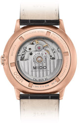 Mido Commander Automatic Black Dial Black Leather Strap Watch For Men - M021.407.36.411.00 Buy Now By Mido