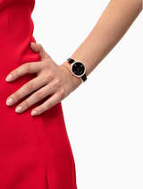 Calvin Klein Seduce Black Dial Two Tone Steel Strap Watch for Women - K4E2NX1S Buy Now By Calvin Klein