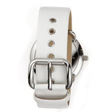 Marc Jacobs Amy White Dial White Leather Strap Watch for Women - MBM1136 Buy Now By Marc Jacobs