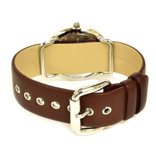 Marc Jacobs Amy Brown Dial Brown Leather Strap Watch for Women - MBM1139 Buy Now By Marc Jacobs