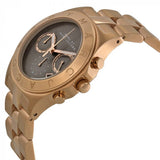 Marc Jacobs Blade Chronograph Brown Dial Rose Gold Steel Strap Watch for Women - MBM3308 Buy Now By Marc Jacobs