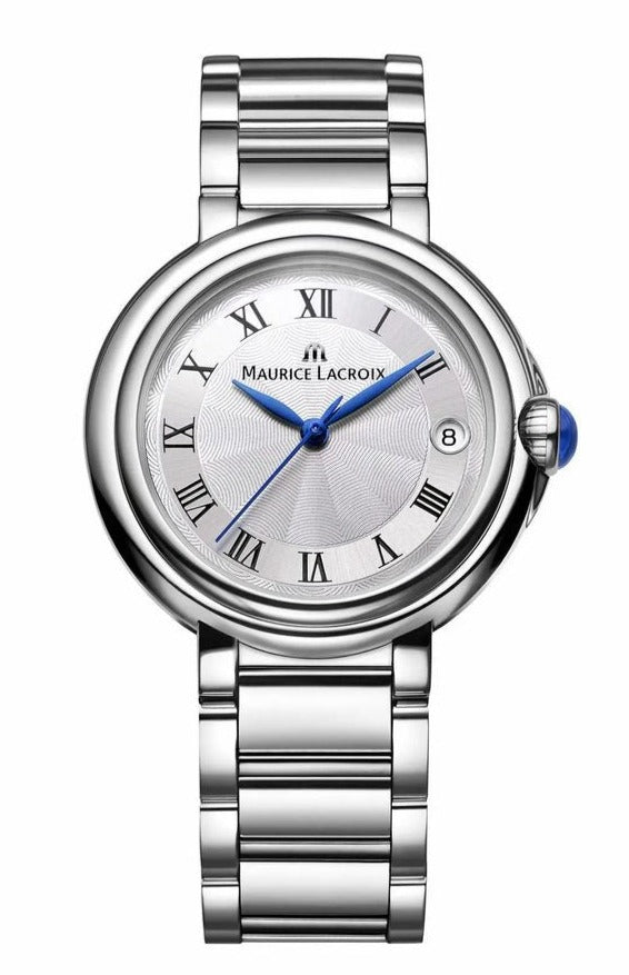 Shop Maurice Lacroix Fiaba Silver Dial Silver Steel Strap Watch for Women - FA1004-SS002-110-1 in USA