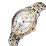Tissot Chemin Des Tourelles Powermatic 80 Cosc Silver Dial Two Tone Steel Strap Watch For Men - T099.408.22.038.00 Buy Now By Tissot