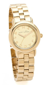 Marc Jacobs Marci Gold Dial Gold Steel Strap Watch for Women - MBM3098 Buy Now By Marc Jacobs