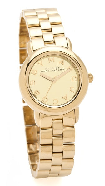 Marc Jacobs Marci Gold Dial Gold Steel Strap Watch for Women - MBM3098 Buy Now By Marc Jacobs