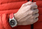Oris Aquis Date Relief Grey Dial Red Rubber Strap Watch for Men - 0173377304153-0742466EB Buy Now By Oris