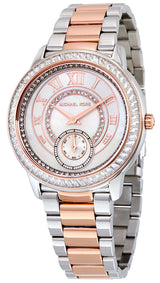Michael Kors Madelyn Silver Dial Two Tone Steel Strap Watch for Women - MK6288 Buy Now By Michael Kors