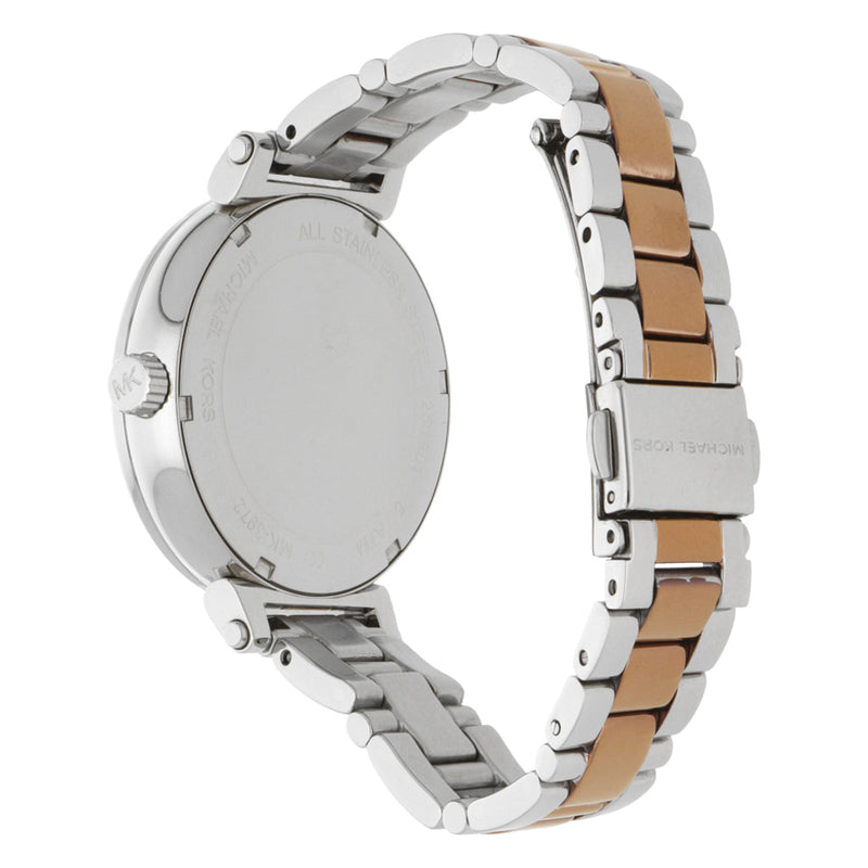 Michael Kors Sofie Quartz Rose Gold Dial Two Tone Steel Strap Watch For Women - MK3972 Buy Now By Michael Kors