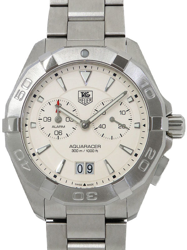Tag Heuer Aquaracer White Dial Watch for Men - WAY111Y.BA0928 Buy Now By Tag Heuer