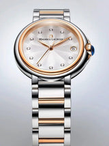 Shop Maurice Lacroix Fiaba Mother of Pearl Dial Two Tone Steel Strap Watch for Women - FA1007-PVP13-170-1 in USA