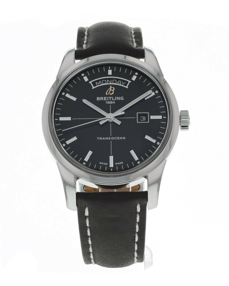 Shop Breitling Transocean Day & Date 42mm Automatic Mens Watch - A4531012/BB69/435X/A2 0BA.1 in USA