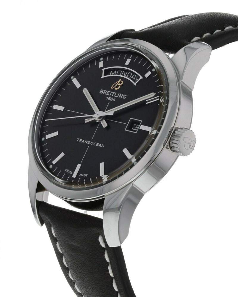Shop Breitling Transocean Day & Date 42mm Automatic Mens Watch - A4531012/BB69/435X/A2 0BA.1 in USA