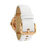 Marc Jacobs Amy White Dial White Leather Strap Watch for Women - MBM1180 Buy Now By Marc Jacobs