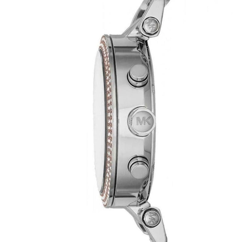 Michael Kors Parker White Dial Two Tone Steel Strap Watch for Women - MK5820 Buy Now By Michael Kors
